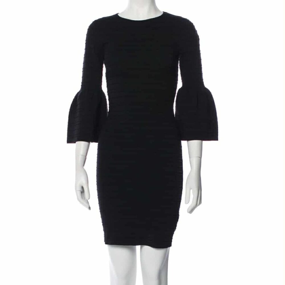 Ted Baker Crew Neck Mini Dress Size: S